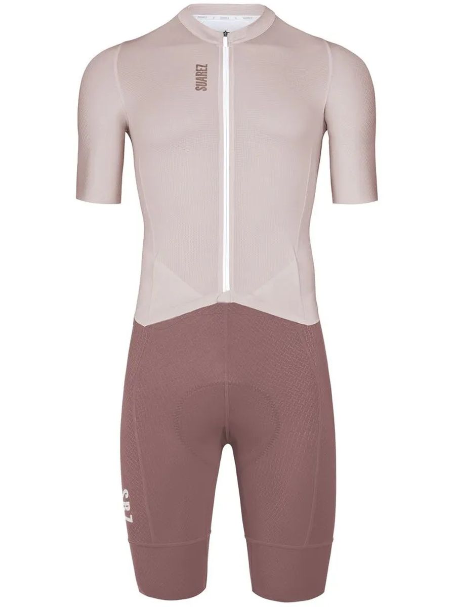 Enterizo de Ciclismo M/C Hombre Suarez Hard Lite Gray Lilac