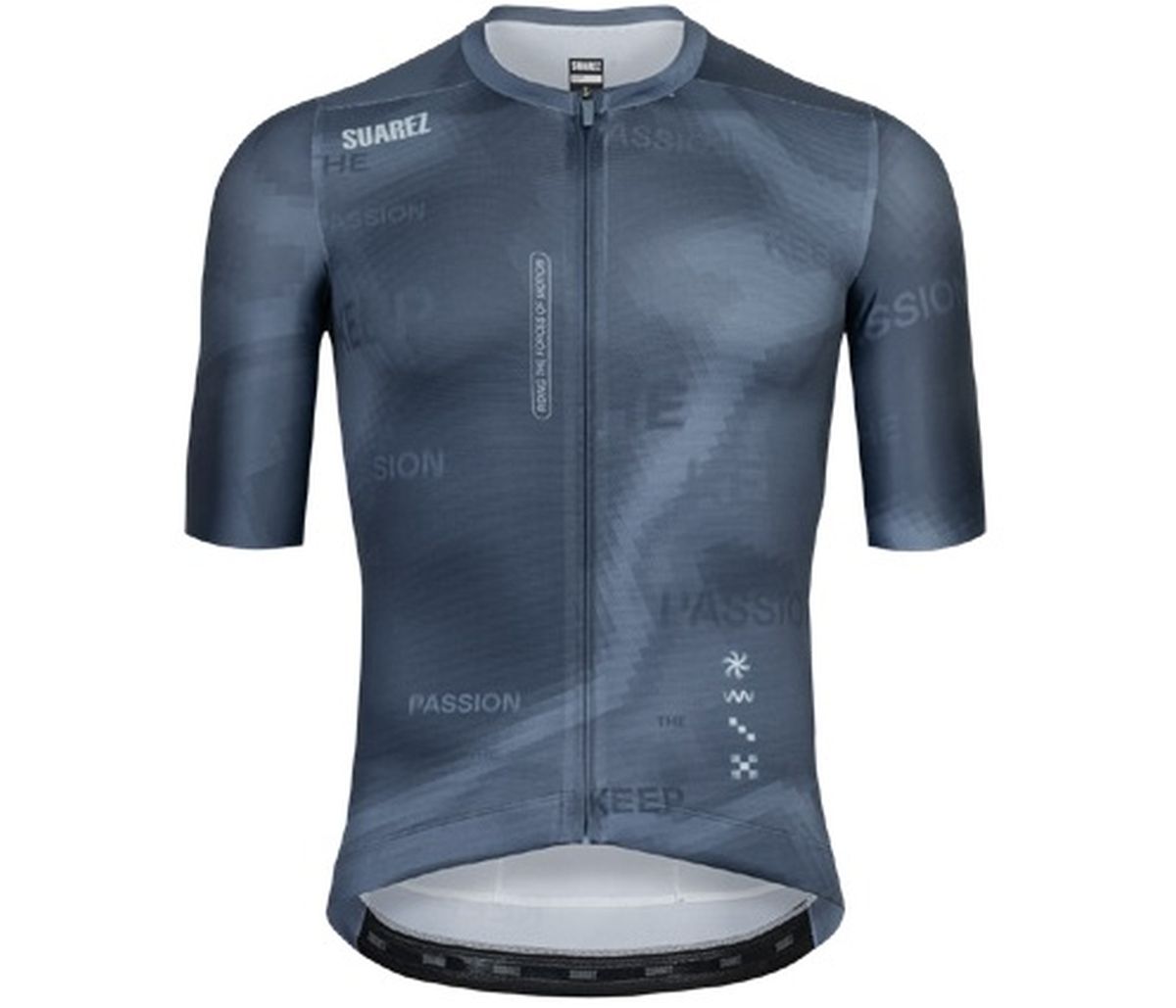 Jersey De Ciclismo M/C Hombre Suarez Lock BlueSteel