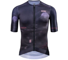 Jersey De Ciclismo M/C Mujer Suarez Velocity Dark Purple