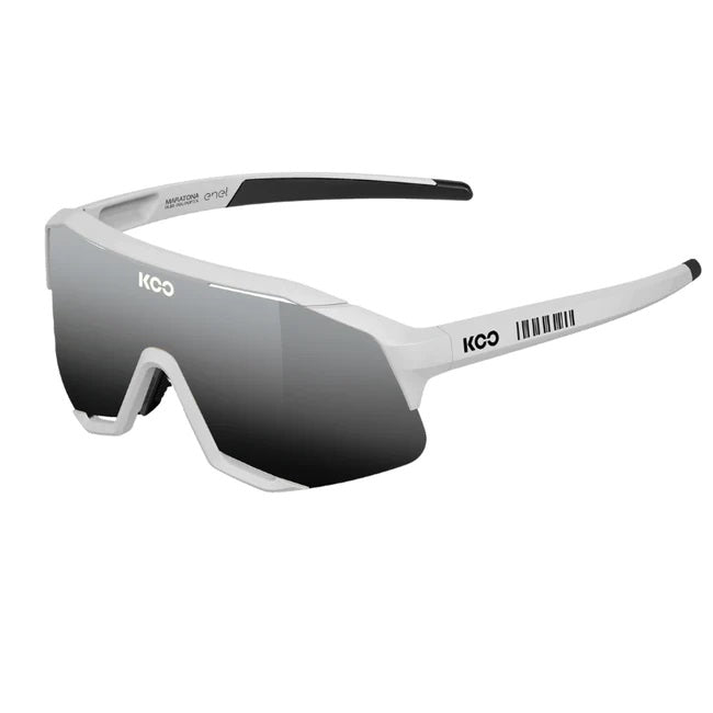 Gafas para Ciclismo Koo Demos White Matt. Silver Gradient Mr