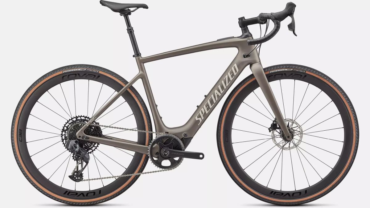 Bicicleta Ruta Eléctrica Turbo Creo SL Expert Evo CarGun/Wht
