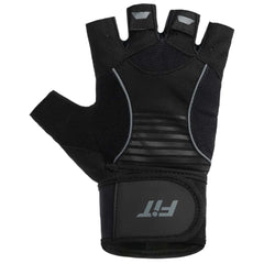 Guantes Cortos de Entrenamiento Spin Negro Gris