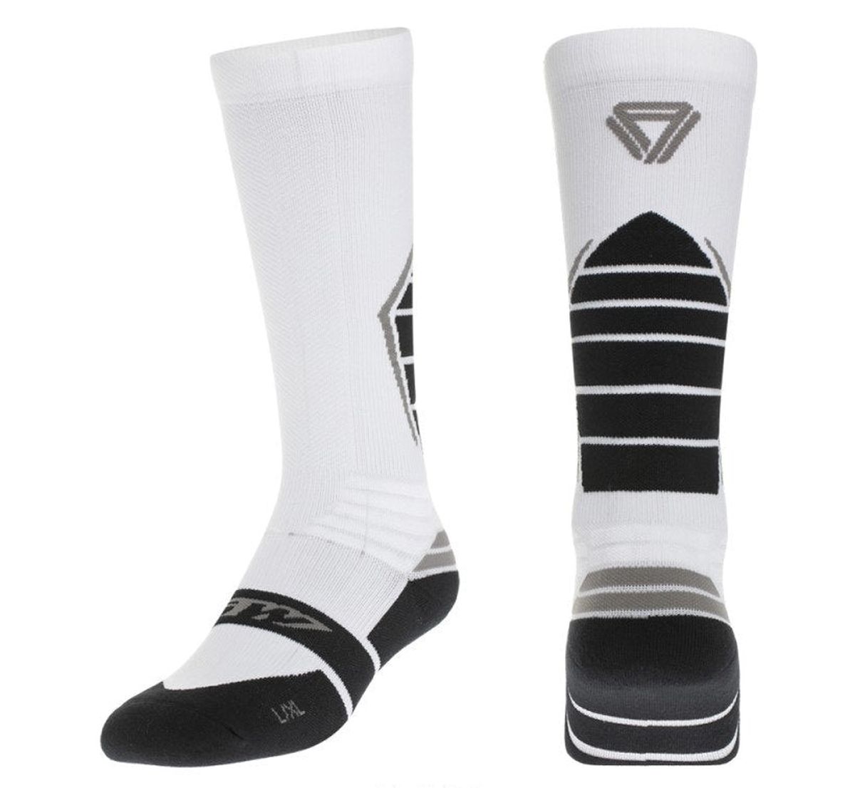 Medias Ciclismo de Compresion GW SK-01 Blanco