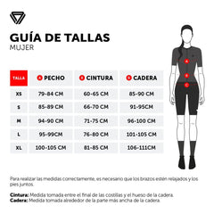 Pantalón de Ciclismo GW S/T Mujer Barricade Negro