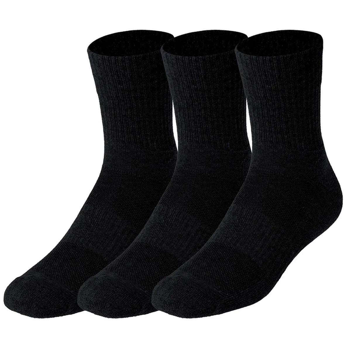 Medias Largas Comfy SportFitness Set 3 Pares Negro