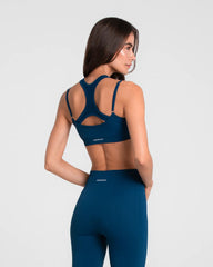 Pantalón Mujer Legging Seamless Spirit Sportfitness Índigo