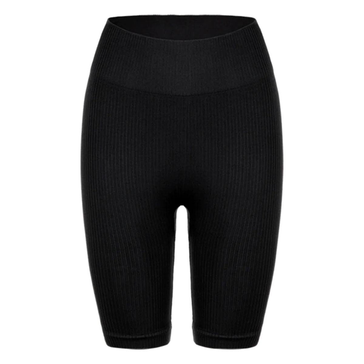 Short Largo Mujer Biker Seamless Spirit Sportfitness Negro