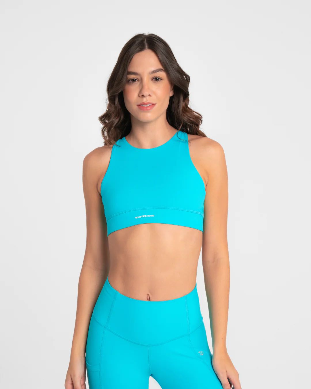 Top Sin Mangas Mujer Cheer Sportfitness Azul