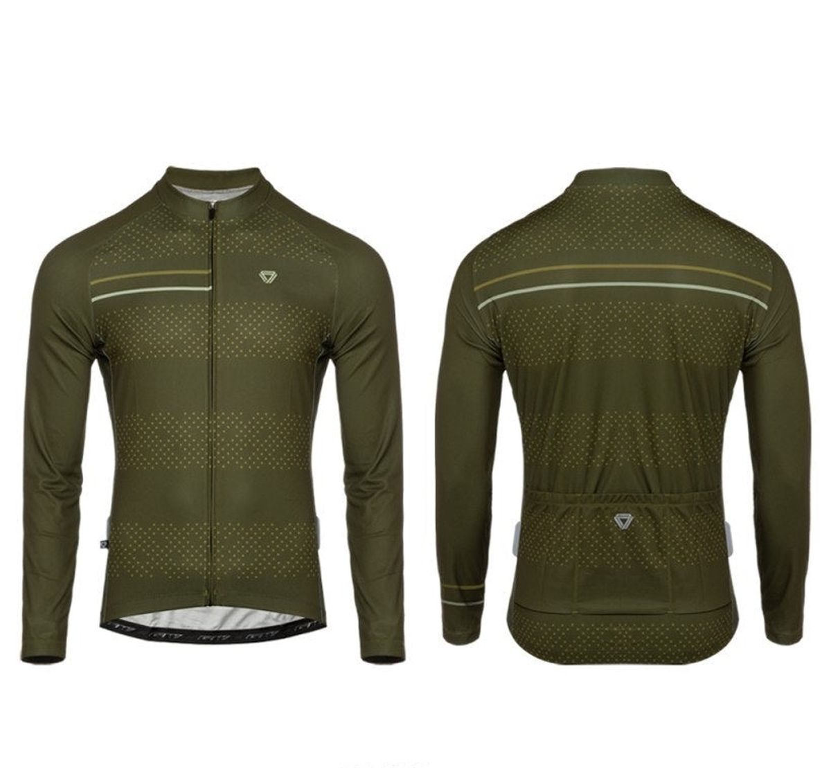 Jersey Ciclismo M/L Hombre GW Half and Half Oliva