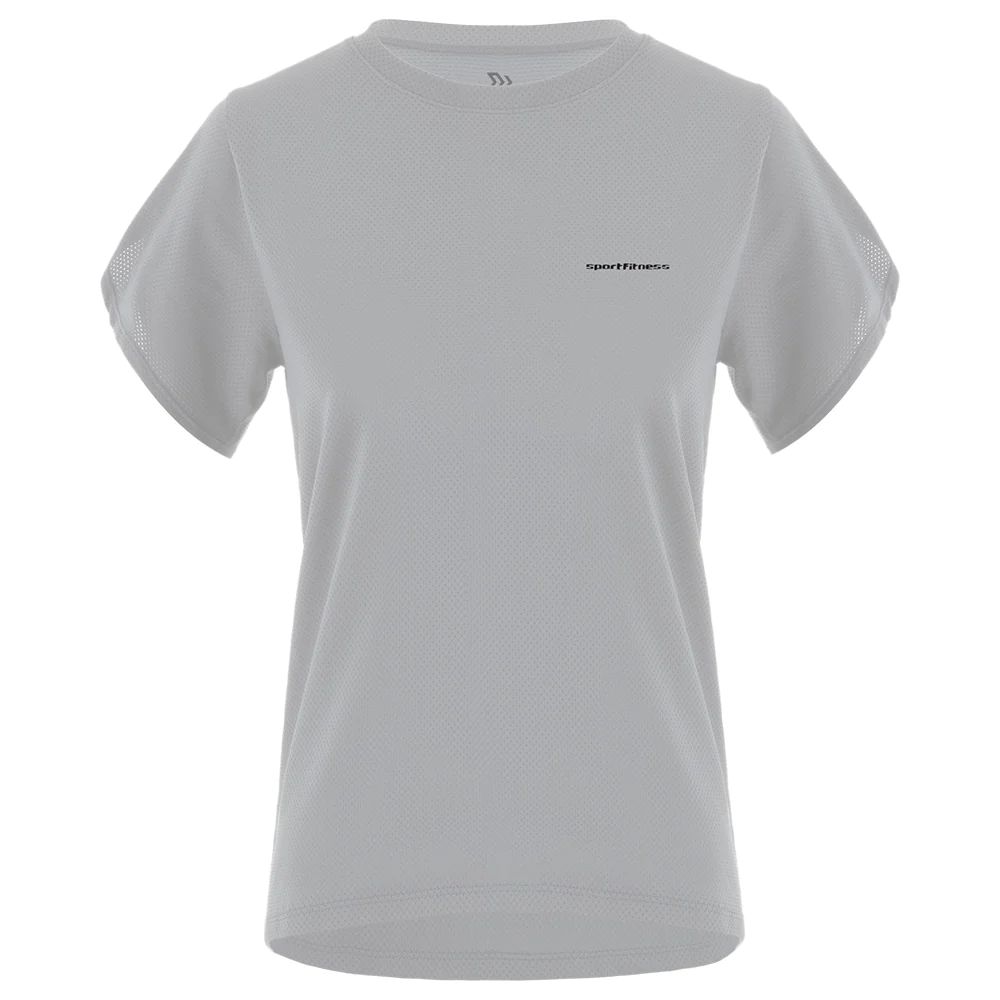 Camiseta Manga Corta Mujer Ally Sportfitness Blanco
