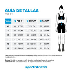 Short Corto Mujer Muon Sportfitness Gris