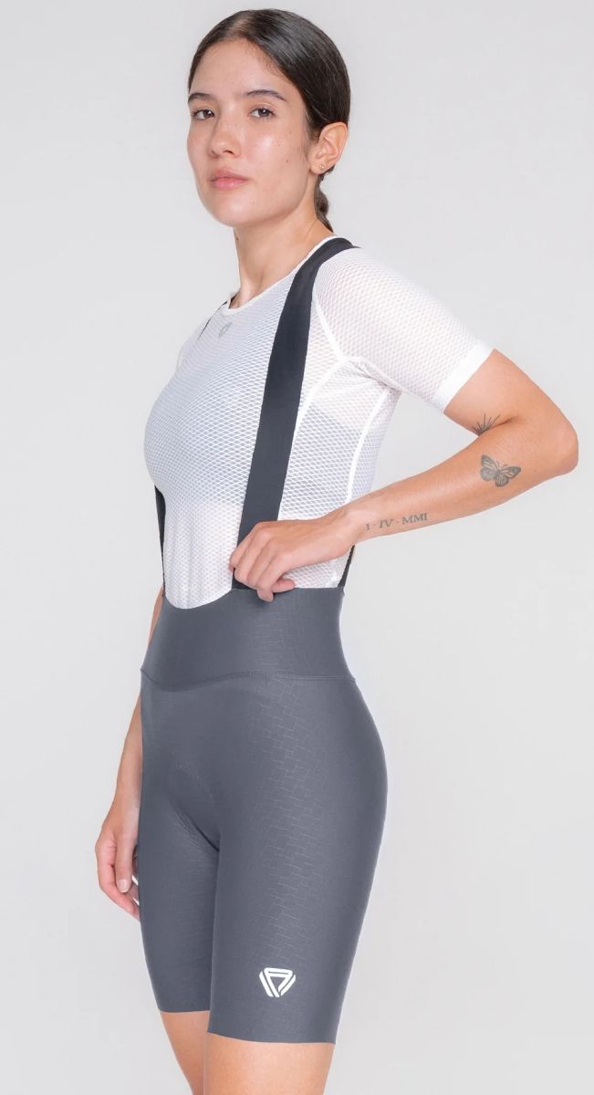 Pantalóneta Ciclismo C/T Mujer GW Weft Gris