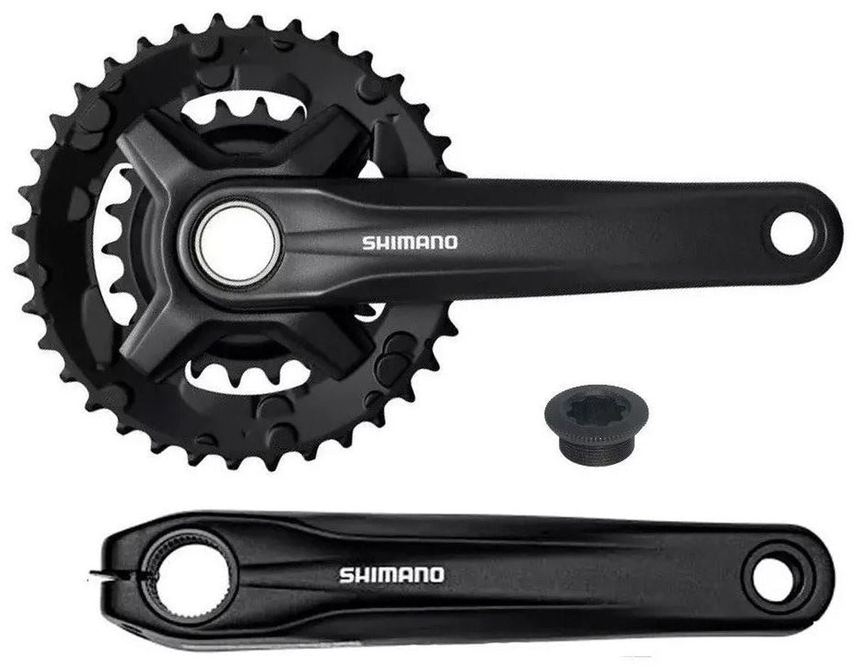 Juego de Bielas Shimano Biplato Altus FC-MT210-2 2x9 Vel
