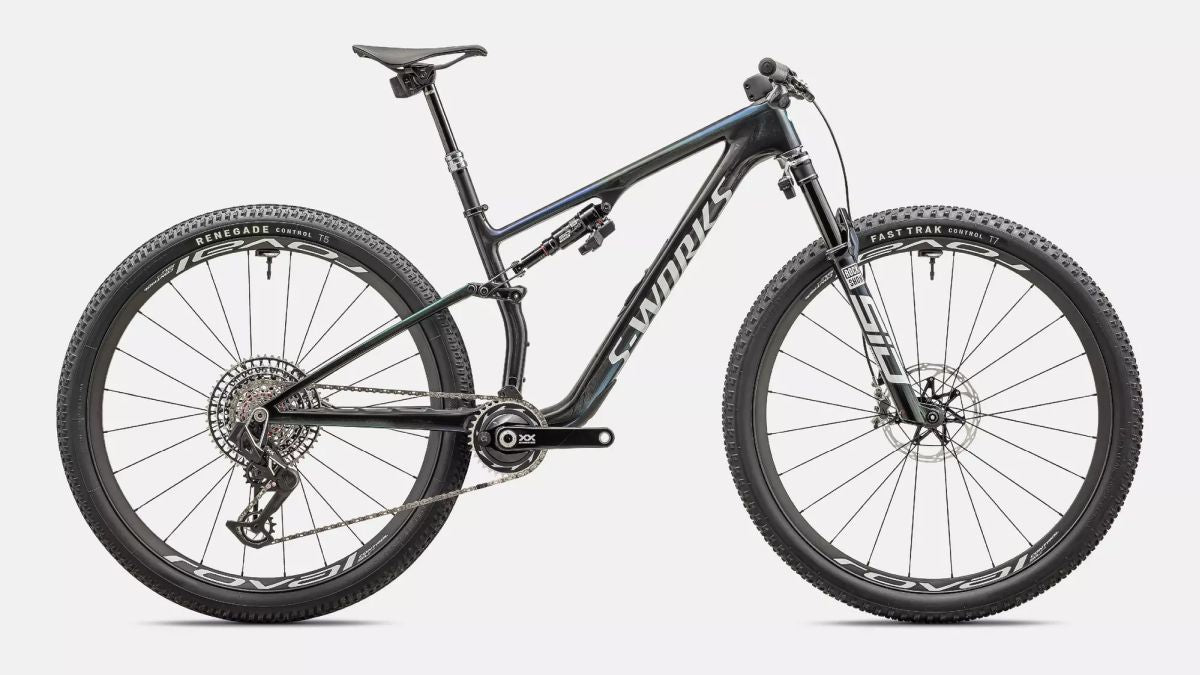 Bicicleta MTB Specialized Epic 8 S-Works Carb/Astrlblu/Egrn