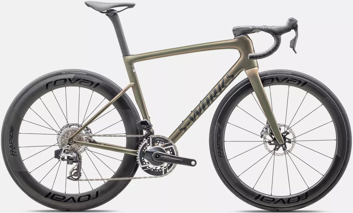 Bicicleta Ruta Specialized S-W Tarmac SL8 Cypress/Magenta