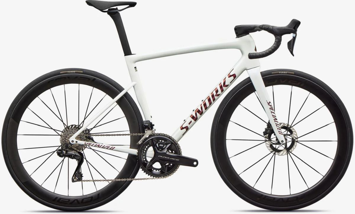 Bicicleta Ruta Specialized S-W Tarmac SL8 Wh Sil/Pearl/Black