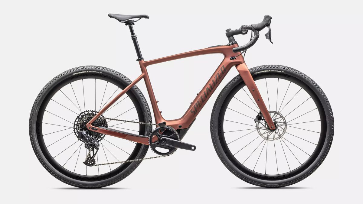 Bicicleta Ruta Eléctrica Turbo Creo 2 Expert Satin Co/RedP/D