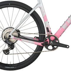 Bicicleta Gravel Scott Addict 30 Carbono GRX 12V Plateada