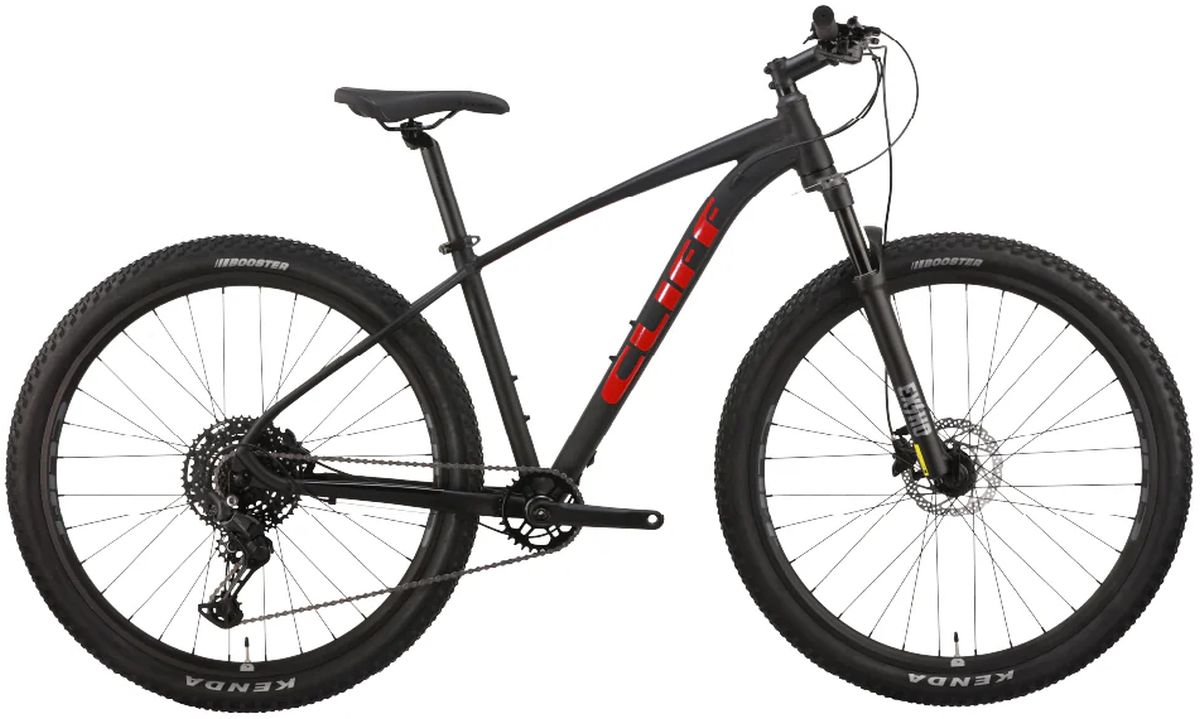 Bicicleta MTB Cliff Muddy 4 Sh 9/10/11 Vel Bk/Rd