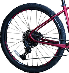Bicicleta MTB Cliff Muddy 7 Cues 10 Vel Grape/Wt