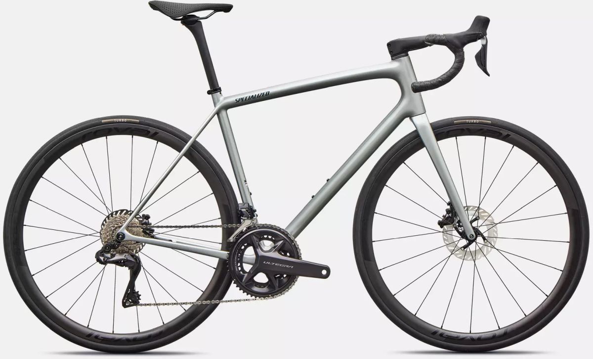 Bicicleta Ruta Specialized Aethos 2 Pro Gloss Shadow Silver