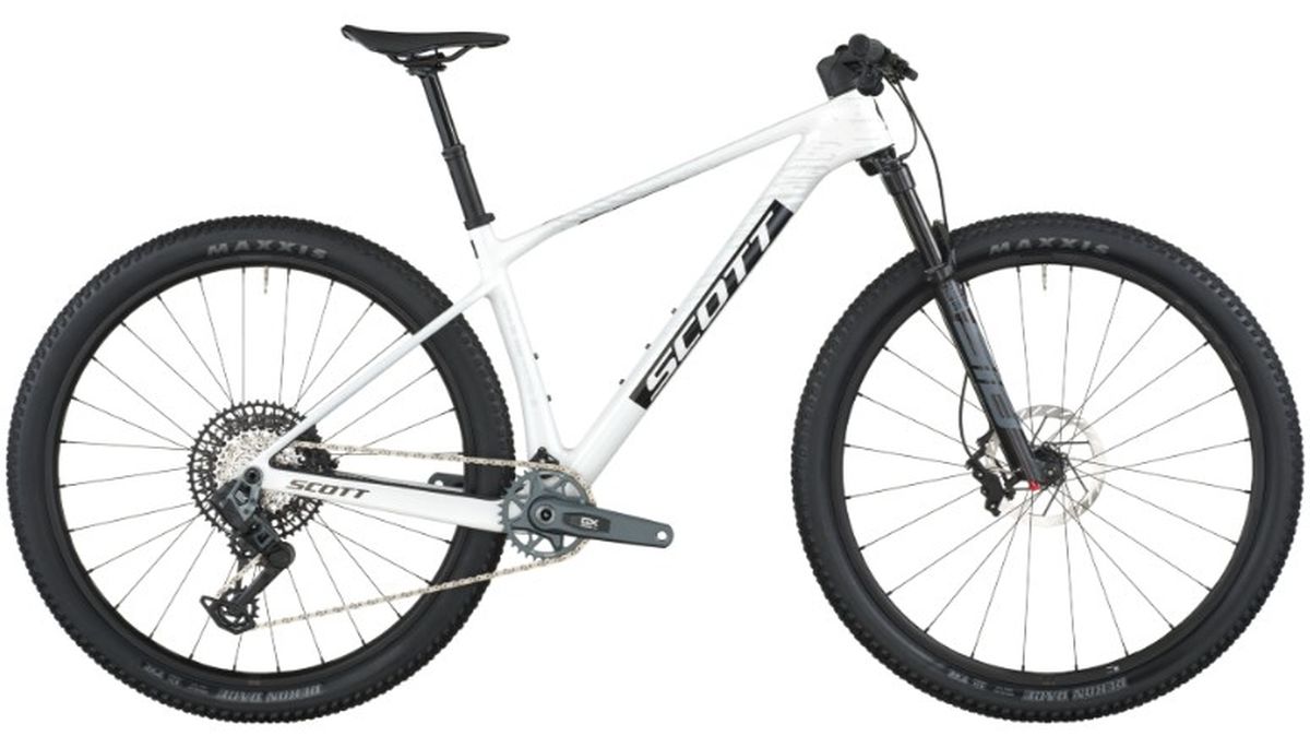 Bicicleta MTB Scott Scale RC Team Issue 12V 2026 Carb Blanca
