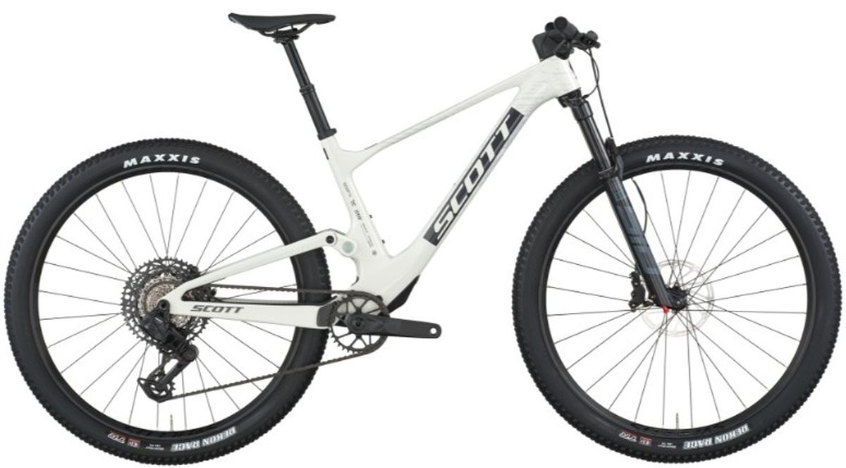 Bicicleta MTB Scott Spark RC Team 12V 2026 Carbono Blanca