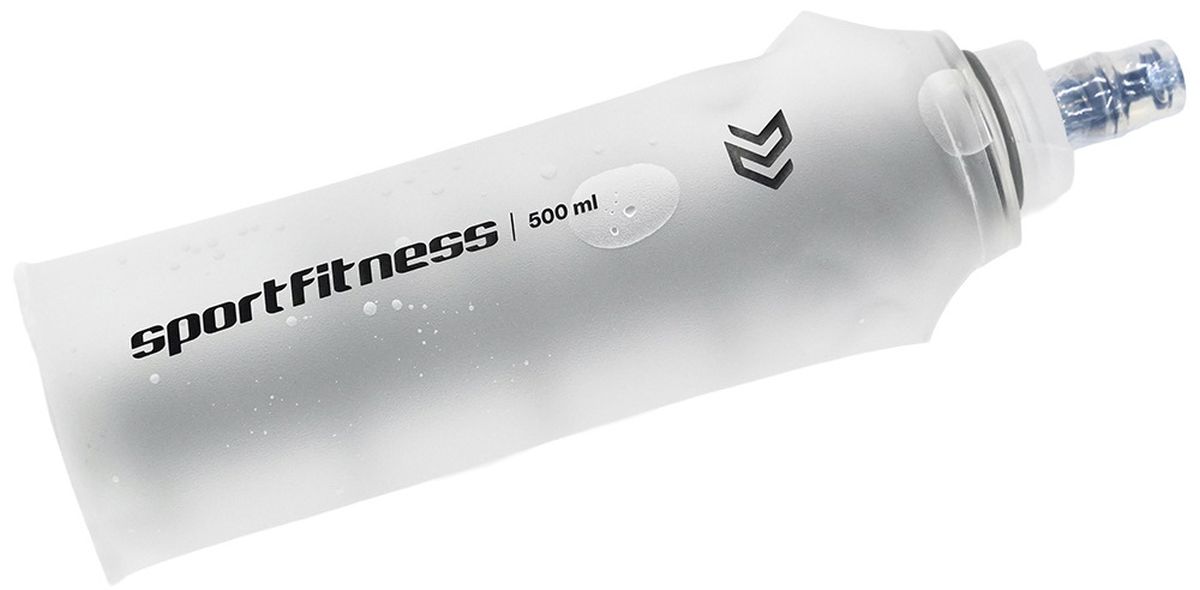 Botella para Agua SportFitness Flexible USD-916 500ml