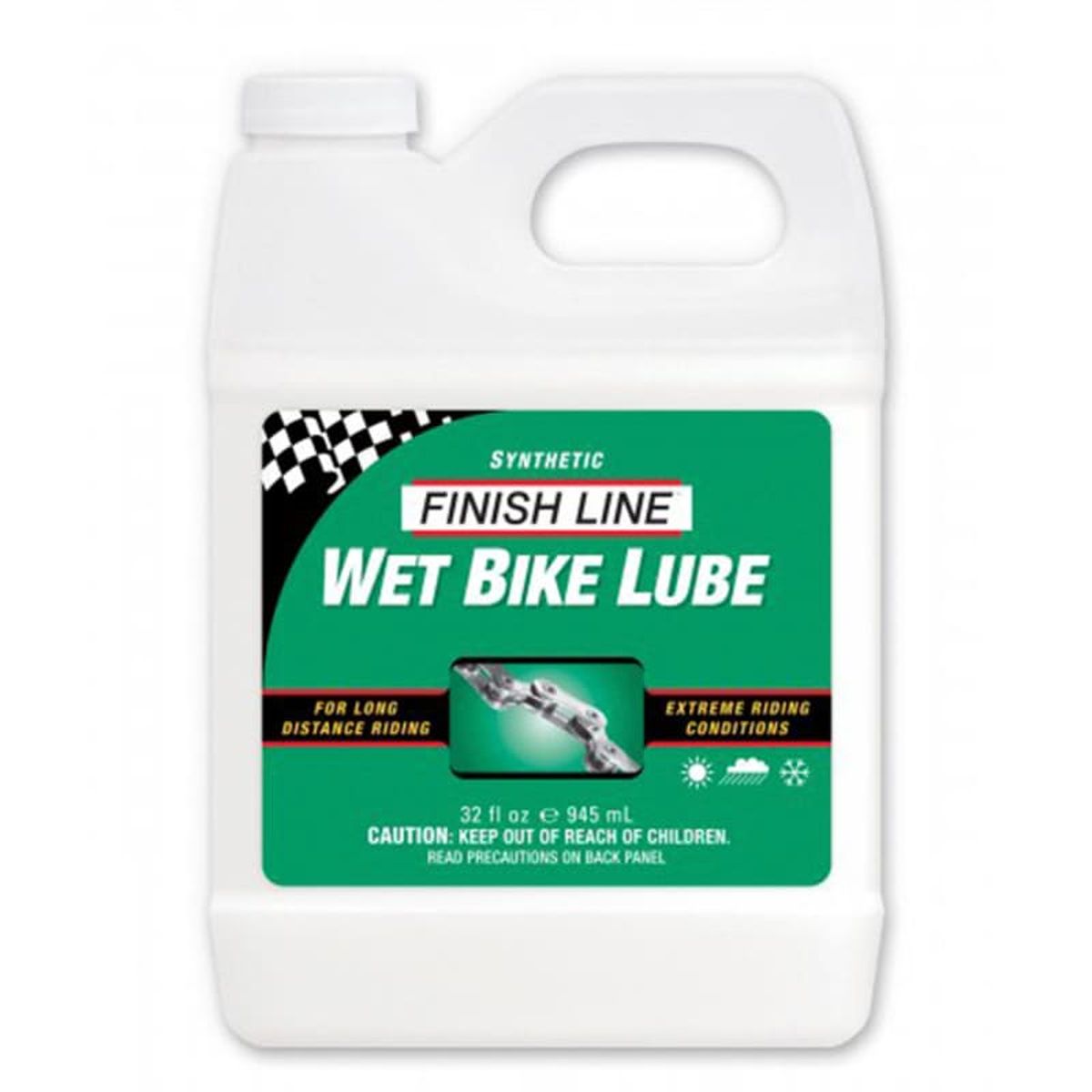 Aceite Lubricante de Cadena Finish Line Humedo 32oz