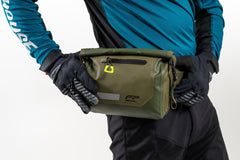 Canguro FP Riñonera Impermeable DryBag W10C3 Motos Verde