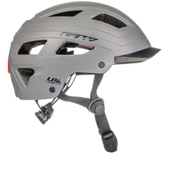 Casco de Ciclismo GW U1 con Luz de Seguridad Gris