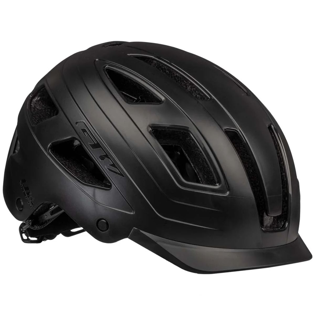 Casco de Ciclismo GW U1 con Luz de Seguridad Negro