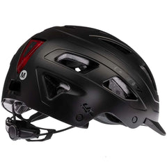 Casco de Ciclismo GW U1 con Luz de Seguridad Negro
