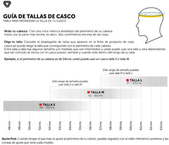 Casco de Ciclismo GW U1 con Luz de Seguridad Negro