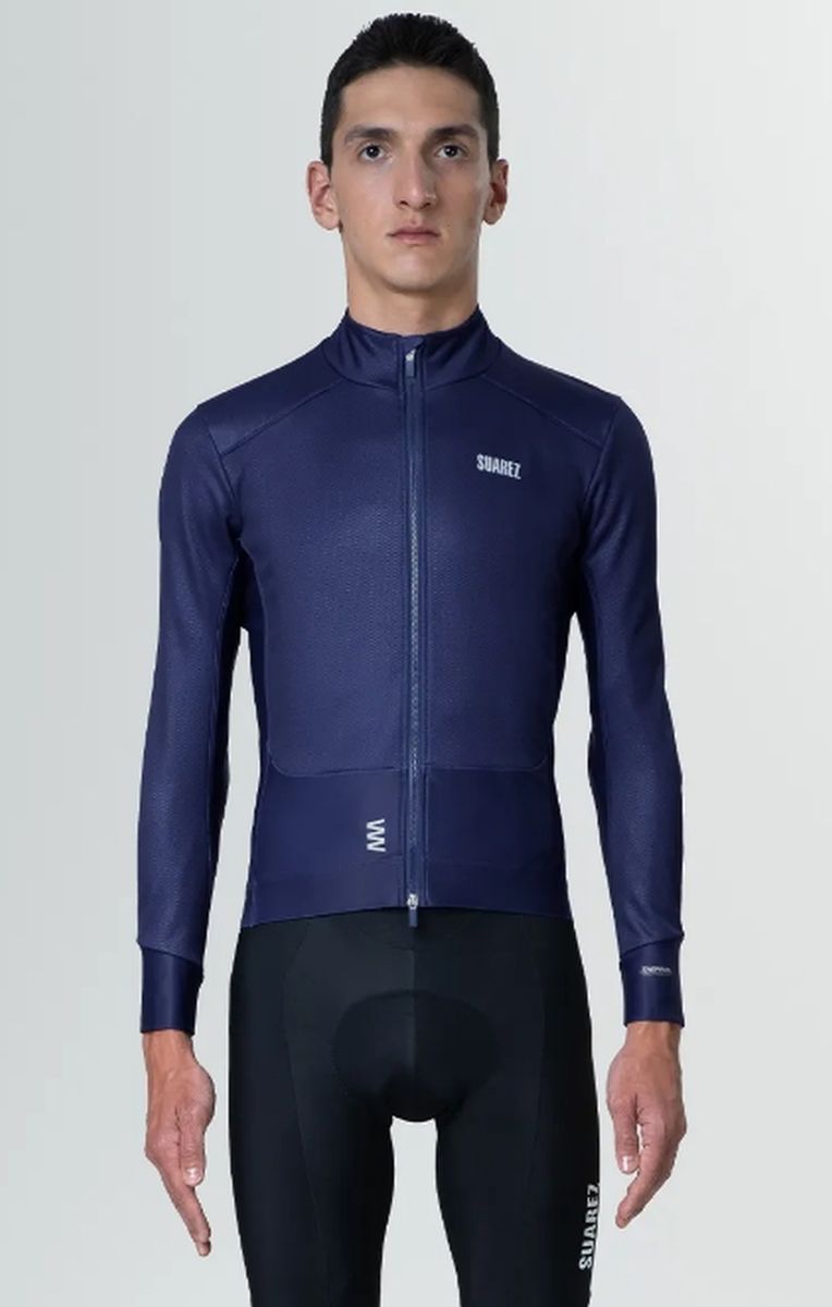 Chaqueta Térmica De Ciclismo Hombre Defend Blue