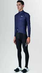 Chaqueta Térmica De Ciclismo Hombre Defend Blue