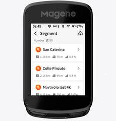 Ciclocomputador Magene C606 Pro GPS Inteligente