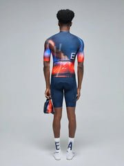 Jersey Ciclismo M/C Hombre Givelo Caos Negra