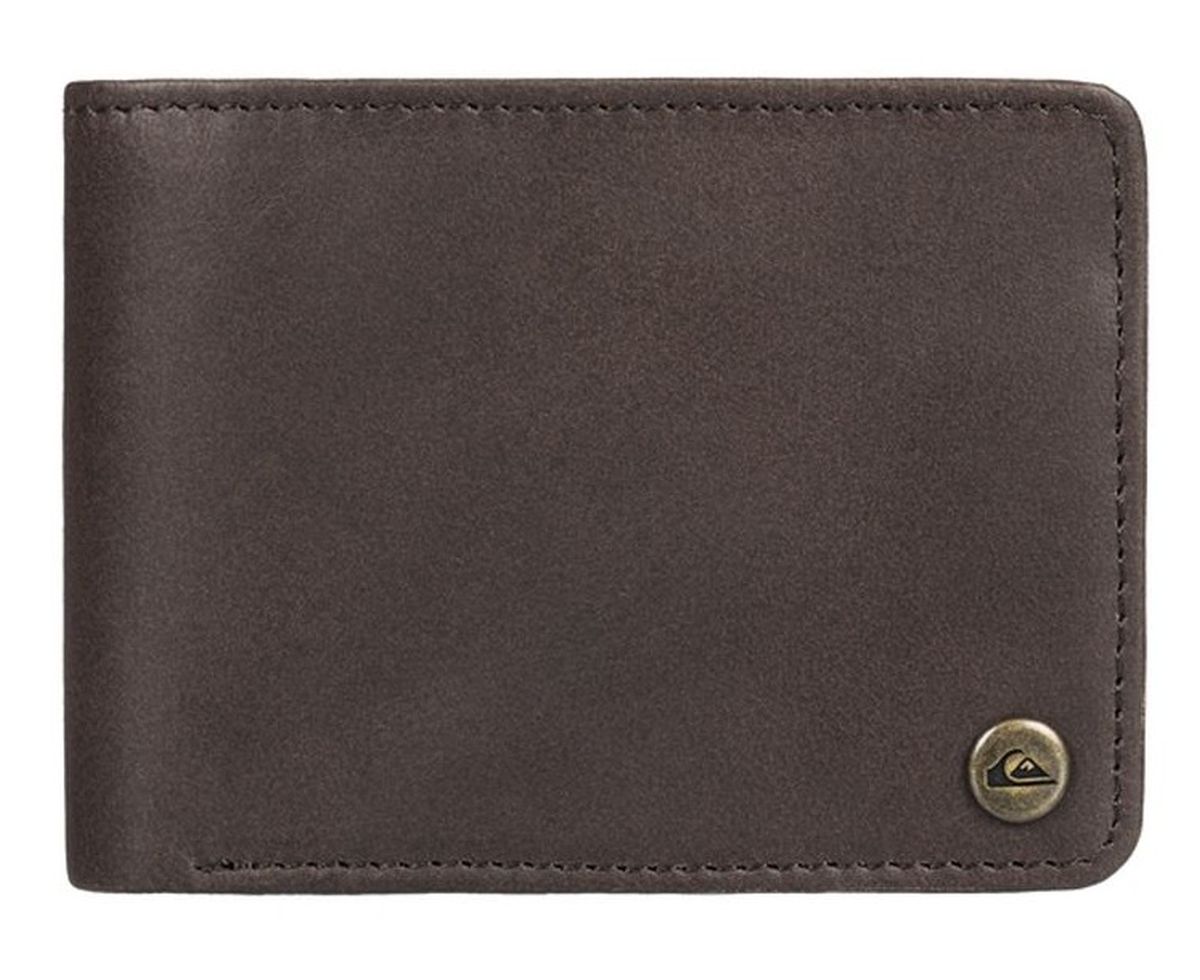 Billetera Quiksilver Mack Chcocolate Brown