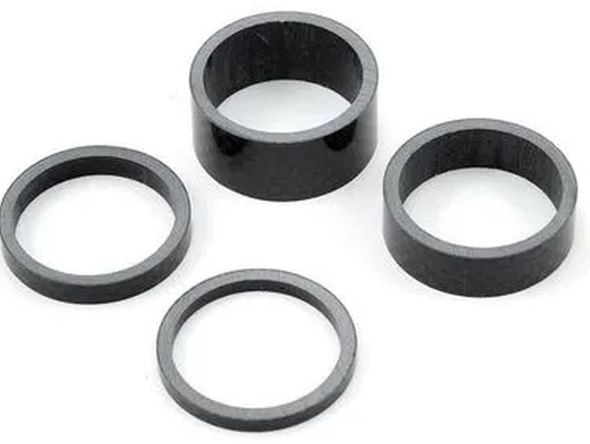Espaciadores Pro Carbón 1-1/8 Negros