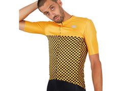 Jersey de Ruta Sportful Checkmate para Hombre, Manga Corta