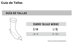 Medias Ciclismo Suarez 7″ Real Red