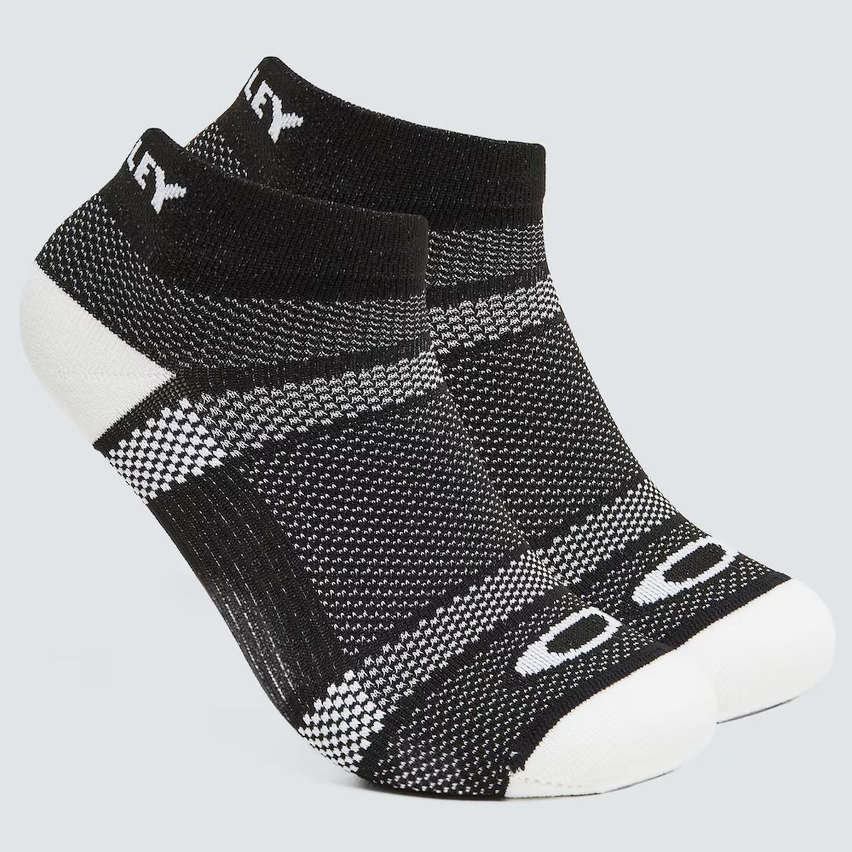 Medias Deportivas Oakley Ellipse Acanalados Negras