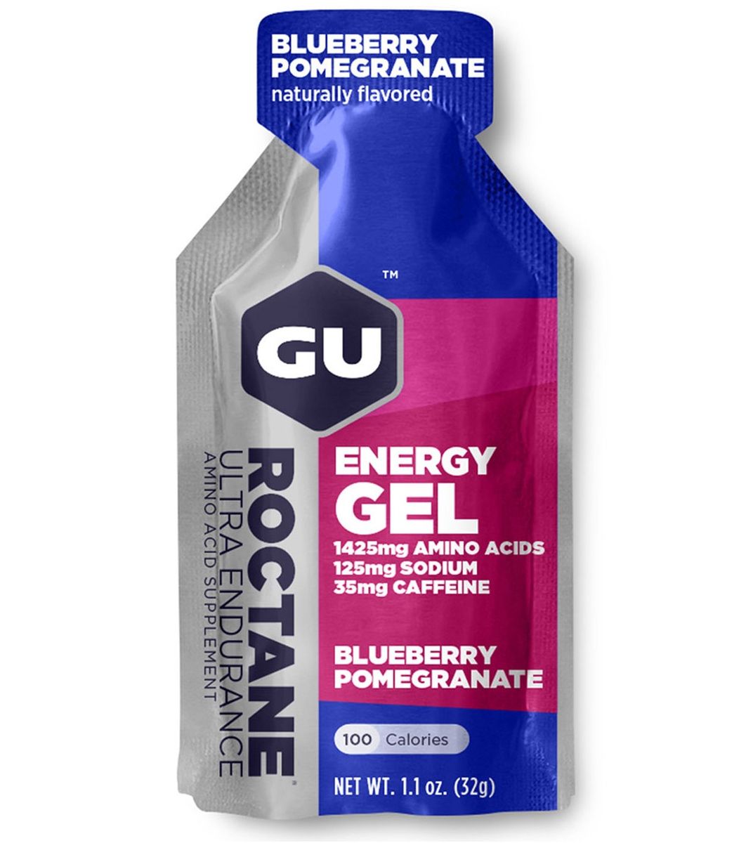 Gel GU Energy Roctane Arándano Azul Con Cafeína 32g
