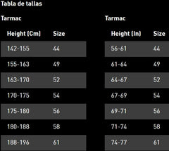 Marco de Ruta Specialized Tarmac SL8 Frameset Carbon Satin