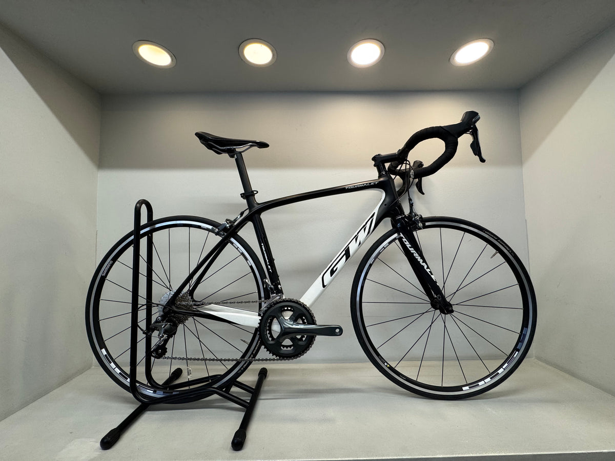 Bicicleta Ruta GW Tourmalet 11-32T 700x25 10V Blanco/Negro