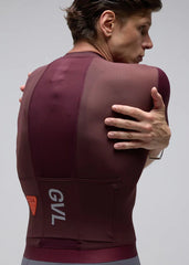 Jersey Ciclismo M/C Hombre Givelo C.D.A. Wine
