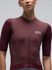 Jersey Ciclismo M/C Mujer Givelo C.D.A. Wine