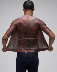 Jersey Ciclismo M/C Hombre Givelo G90 Light Rust