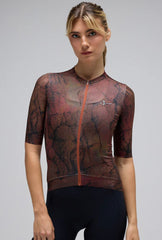 Jersey Ciclismo M/C Mujer Givelo G90 Light Rust